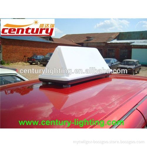 car roof top advertising